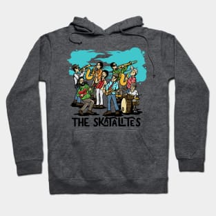 The Skstalites tshirt illustration full  collor Hoodie